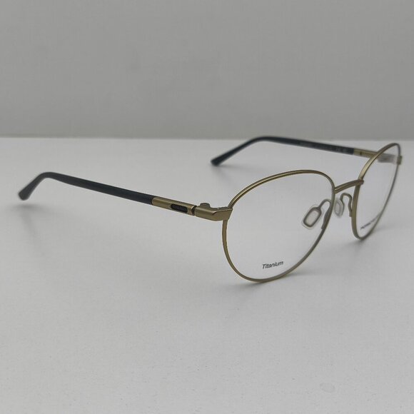 🕶️Made in Italy! Porsche Design P8767 Titanium Eyeglasses 53/18 145 /EUM168🕶️ - Picture 1 of 11